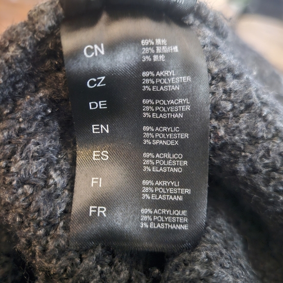 Women's Kühl Kuhl Sienna Turtleneck Pullover Sweater Gray Knit Small - Picture 16 of 16